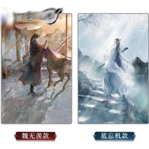 1pcs Grandmaster of Demonic Cultivation Lan Wangji Wei Wuxian Background Cloth Home Wall Cosplay Prop Decor Boy Girl Gift