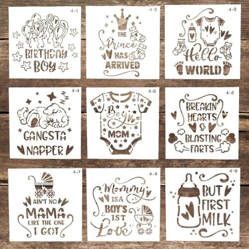 15 cm DIY Craft Layering Background Stencil For Wall Painting Scrapbooking Stamping Album Decorative Embossing Paper Cards