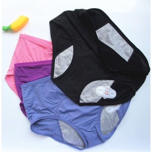 ALICENO Leak Proof Menstrual Panties Period Pants Women Underwear Cotton Waterproof Briefs Dropshipping