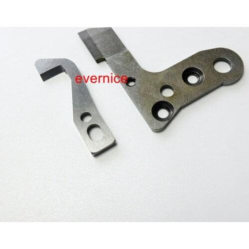 Upper & Lower Knife H004131+H004137 For Elna 604E 904Dcx Pfaff 4852,4862,4874