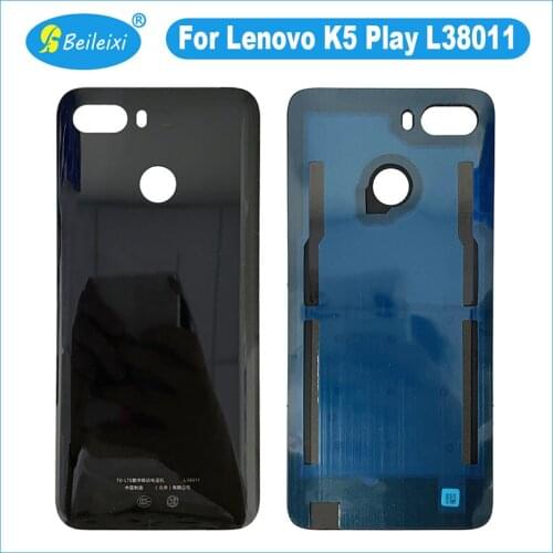 For Lenovo K5 Play L38011 Battery Back Cover Door Housing Replacement Parts Protection Rear Case For Lenovo K5 Play Dual Sim