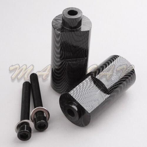 Motorcycle Frame Protectors Slider Carbon Fiber Fit For 2004-2006 Yamaha YZF R1