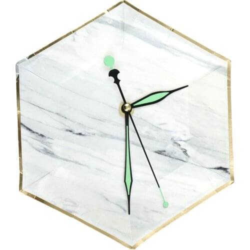 1set luminous Silent Quartz Wall Clock Spindle Movement Mechanism Part DIY new