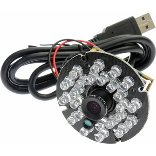 1 megapixel 720P 1/4 cmos OV9712 H.264/MJPEG/YUY2 12mm lens USB 2.0 cable cctv hd camera board