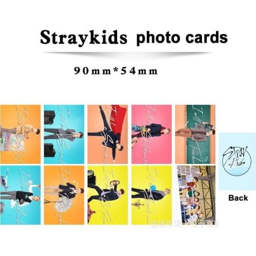 10pcs/set kpop stray kids photo cards new album HD good quality fashion stray kids photocards kpop for fans collection C