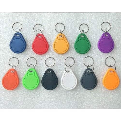 13.56MHz D21 chip keyfobs No. 3 ISO14443A 41×32×4.2mm 100pcs/Lot