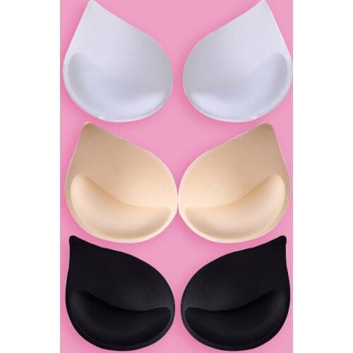3/2/1Pair Women Swimsuit Pads Sponge Foam Push Up Enhancer Chest Cup Breast Swimwear Inserts Lingerie Intimates Exotic Bra Pad