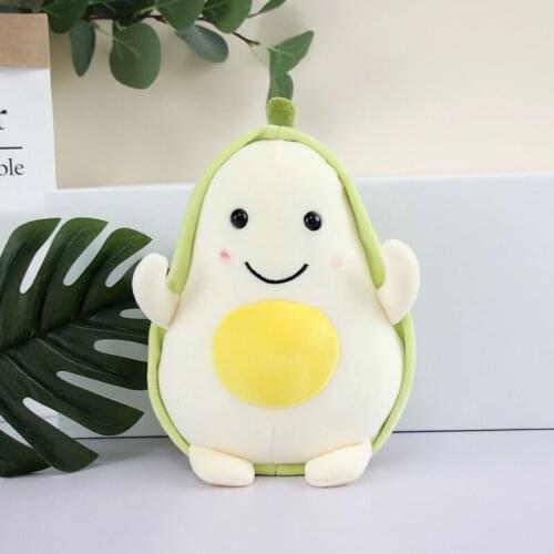 Scarlet Cat Plush Toy Green Avocado Doll Cushions Cartoon Avocado Fruit Small Pillows Home Decor Ornaments Luxury Filling Gift