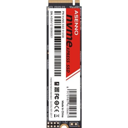 ASENNO NVME PCIE high performance nvme ssd m.2 internal hard drive nvme ssd m.2 2tb for laptop desktop