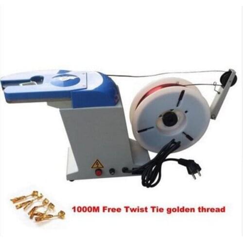 Auto Twist Tie Machine Bread Candy Gift Bundling Tying Bagging Closure Machine Brand new RH