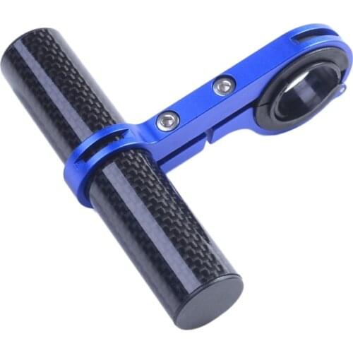 10CM Bicycle Handlebar Extended Bracket Headlight Mount Bar Computer Holder New Lamp Alloy Carbon Fiber Support Extender