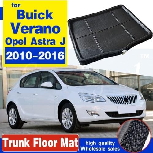 For Vauxhall Opel Astra J Buick Verano 2010-2016 Car Rear Boot Liner Trunk Cargo Mat Tray Floor Carpet Mud Pad Protector
