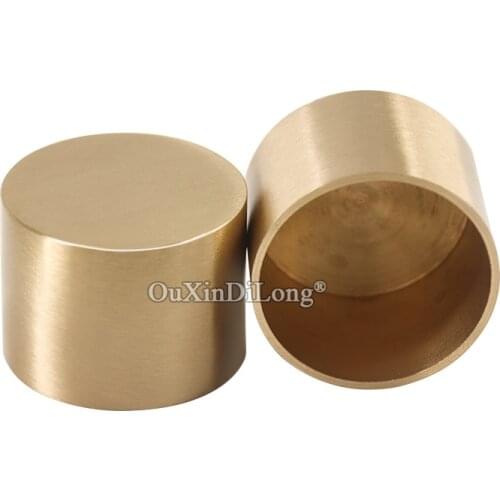Brand New 4PCS Pure Brass Heavy Furniture Legs Feet Cover Chair Sofa Table Tube Cup Furniture Leg Ferrules Durable