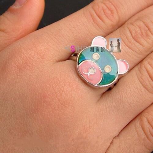Adjustable ring Women Men Emotion Feeling Changing Color Mood Temperature Couple Ring Jewelry