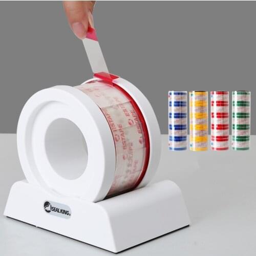 ESTAPE Sealing Sticker For Take-out Takeaway Cups Bags 11mm 15mm 19mm 26mm 33mm 40mm Red Green Yellow Green White Blue Pink Gold