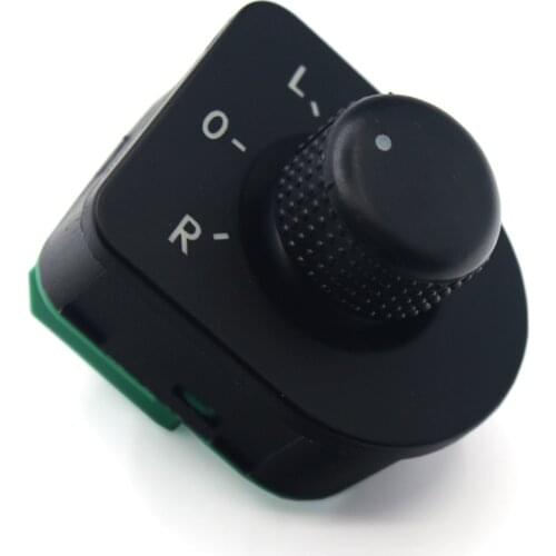 New Left Side Master Door Adjust Knob Side Mirror Switch Knob For Volkswagen VW Bora Jetta Golf MK4 1J1 959 565A / 1J1959565A