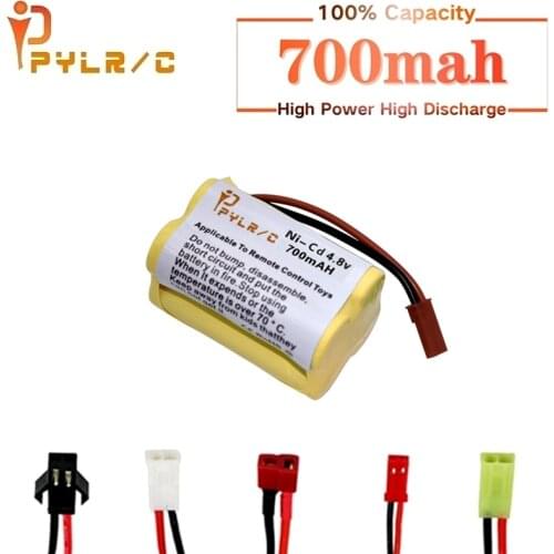 4.8v Rechargeable Battery For Rc toys Cars Tanks Robots Gun 700mah Ni-CD Battery AA 4.8v 700mah Batteries Pack For Rc Boat 1PCS