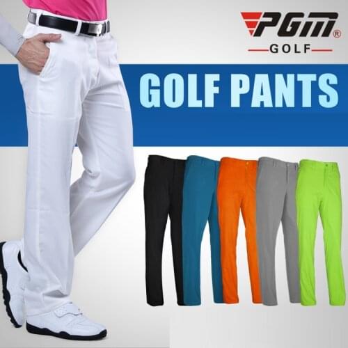 Pgm Golf Clubs Pants for Mens Waterproof Summer Thin Pants Golf Trousers For Men Quick Dry Breathable Full Length Pants D1002