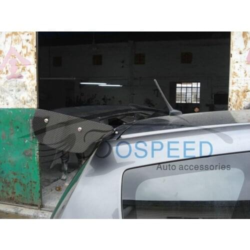 Fit for HONDA FIT 2009 JS modified carbon fiber rear wing with rear spoiler wing
