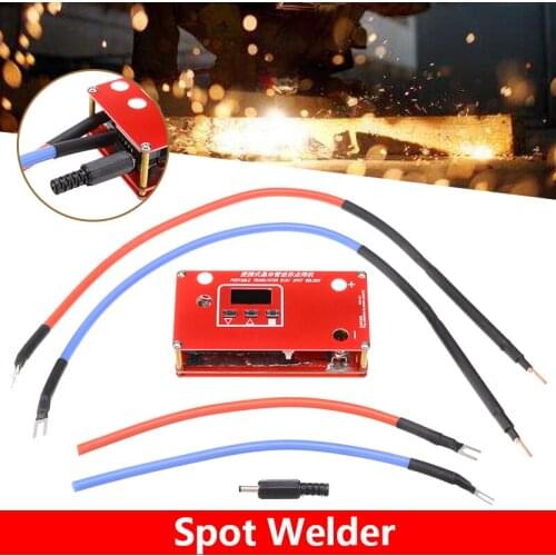 Portable Mini DIY Spot Welder Machine Accessories 18650 Battery Various Welding Power Supplies For Super Capcitor