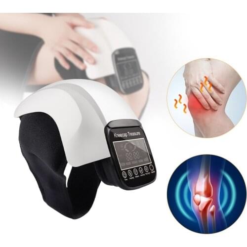 Heated Knee Joint Wrap Physiotherapy Massager Thermal and Vibration Massage for Joint Muscle Arthritis Sports Knee Massager