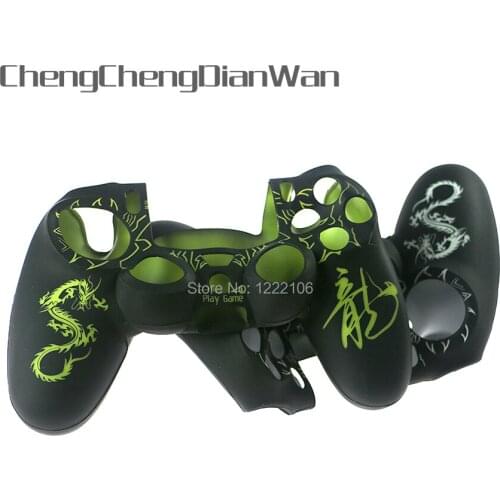 ChengChengDianWan Special protector game design dragon silicone case for ps4 playstations 4 controller silicone case protective