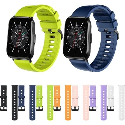 Replacement Watchband Compatible with Mibro Color Smart Watch- Straps for use Silicone Watch Strip Belt Bracelet