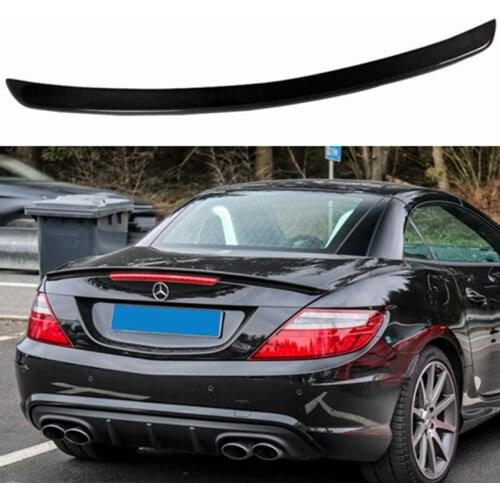 Rear Trunk Spoiler For BENZ R172 SLK R171 SLK200 SLK350 Spoiler Real Carbon Fiber Material Dedicated Tail Modified Car Wing Lip
