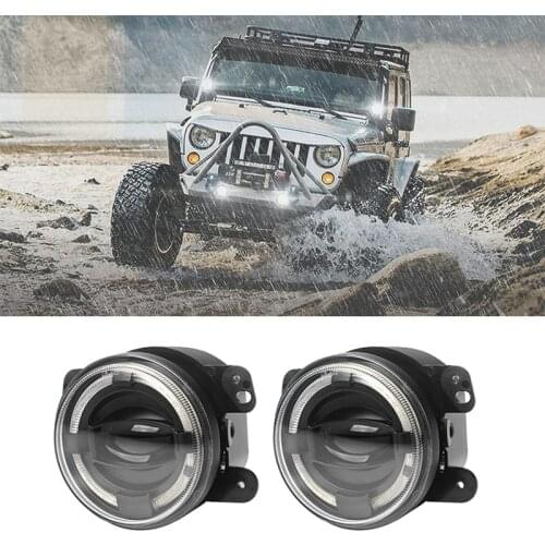 LED Headlight 20W 10-30V CSP LED Fog Headlight Bulb 6000K White Auto Fog Lamp Waterproof Car-styling Bulb For Car Truck SUV Boat