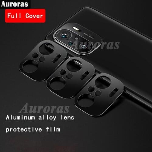 Auroras For Xiaomi Poco F3 Camera Lens Protector Camera Metal Ring For xiaomi Poco F3 Lens Screen Protector