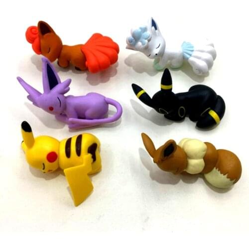 Pokemone Go Cable Protector USB Charging Cable Bite Cosplay Props iPhone Take A Bite Pikachu Eevee Model Dolls Toy