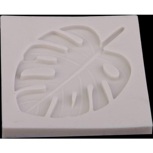5 Pcs Leaf Silicon Mold Fondant Cake Decorating Tools Baking Mould DIY Craft