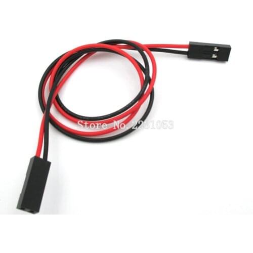 5PCS/LOT Female to Female Jumper Wire 2P Dupont Cable Spacing 2.54mm Length 20CM 2P-2P