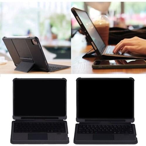 Bluetooth Keyboard with Case for iPad Air 1 & Air 2 Pro 9.7, Removable Keyboard with Protective Case