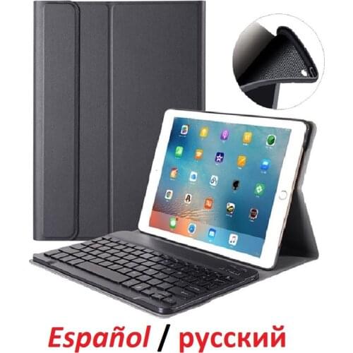 7.9'' Coque for iPad mini 2 mini 3 Case with Keyboard Russian Spanish Language PVC For iPad mini 1 2 3 Keyboard Cover