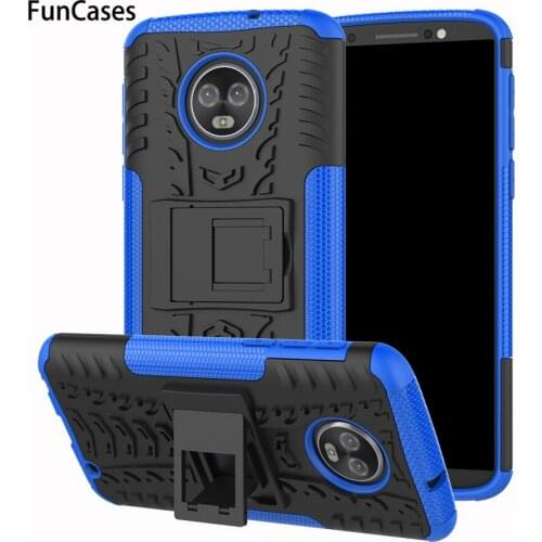 For Motorola Moto G6 Plus Case Moto Z3 Play Case Cover Armor Hybrid TPU Silicone + Hard Phone Cover For Motorola G6 Case