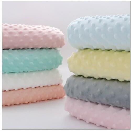 Doudourong fabric Flannel velvet Cotton fabric soft winter warm DIY home dress Sewing Quilting cloth 370g/m