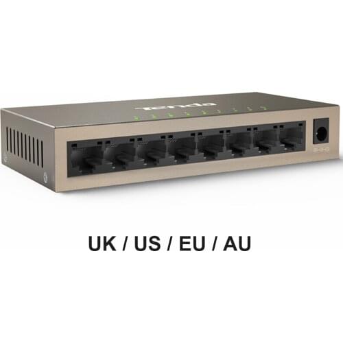 Tenda TEG1008M 8-port gigabit Ethernet switch 10/100/1000M RJ45 Ethernet hub 16Gbps bandwidth network switch
