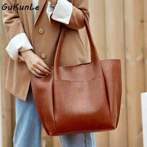 GuKunLe Women's Bags Burgundy