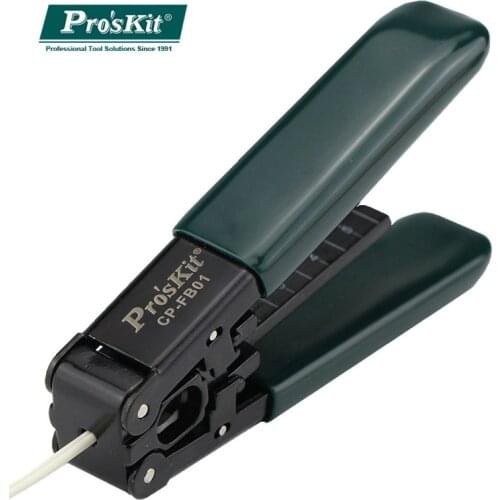 ProsKit CP-FB01 3.1 x 2.0mm FTTH Drop Cable Stripper Optical Fiber Wire Strippers Tools