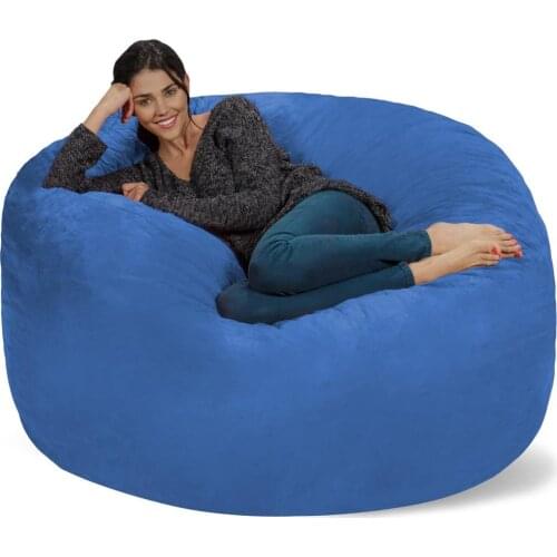 Cofees Bean Bag Chair Dropshipping Giant Memory Foam Furniture Bean Bag Big Sofa With Soft Micro Fiber Cover Chair