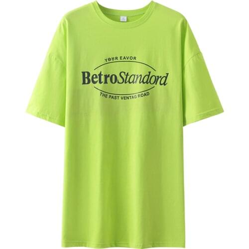 Summer Oversize Long T Shirt For Dress Women Fashion White Harajuku Tshirt Short Sleeve Tee Shirt Femme 2021 Girls Loose Tops