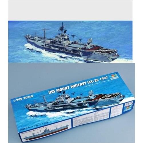 Trumpeter 05719 1/700 USS Mount Whitney LCC-20 1997 Command Warship Static Model TH06836-SMT6