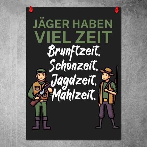 Brunftzeit Schonzeit Jagd Wall Art Poster Canvas Painting Nordic Wall Pictures Living Room Home Decor No Frame