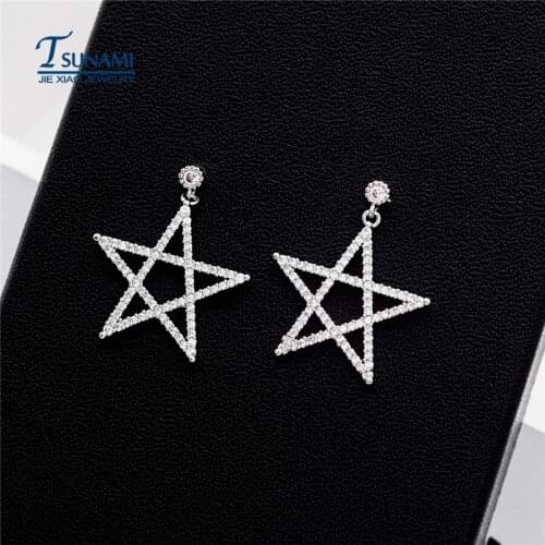 New fashion star AAA cubic zirconia zircon earrings,Girls wedding the bride gifts for women ER-061