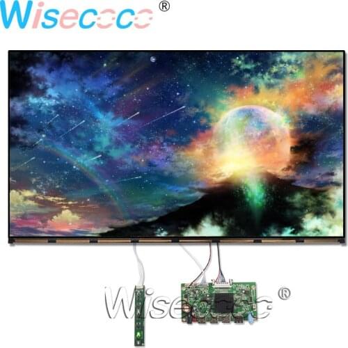 Wisecoco 23.8" UHD 4K TFT LCD Panel 16:9 Landscape type with Display 3HDMI DP eDP Controller Board for LCD Monitor