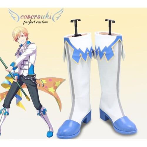 Project Sekai Colorful Stage! feat.Tenma Tsukasa Cosplay Shoes Boots Professional Handmade ! Perfect Custom for You