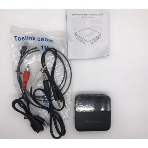 Qualcomm CSR8675 core Bluetooth 5.0 APTX HD lossless optical audio adapter transceiver two in one B20