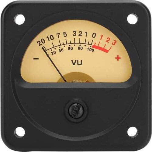 VU Meter TR-45-S0348 DB Level Tester High-Accuracy VU Meter with Backlight Sound Level Tester Indicator