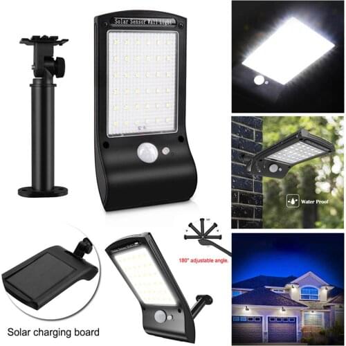 36LED SMD 2835 Waterproof Solar Powered Motion Sensor Wall Light High Light For Outdoor Garden Yard Path Lighting Security Lamp